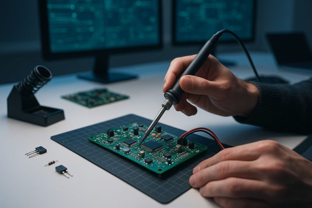 prodel electronics tworzenie prototypu obwód drukowany